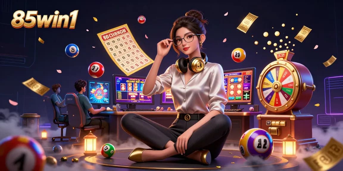 Engage with immersive slots and gaming dynamics at 85win1, featuring vibrant elements and breathtaking visuals.