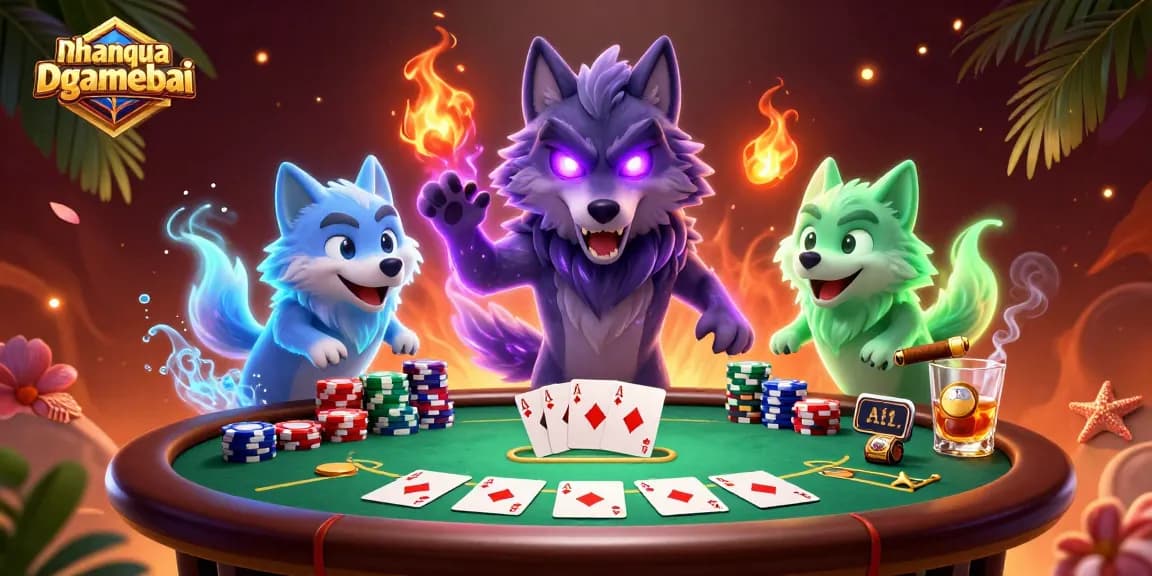 Engage with the thrilling strategy of Callbreak at nhanquagamebai's dynamic poker scene.
