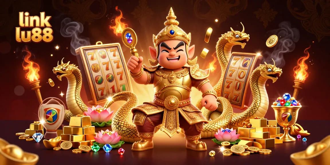 Experience thrilling wins at link lu88 with vibrant casino characters and dynamic game elements.