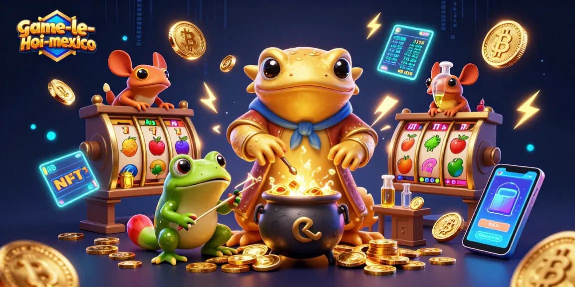 Experience thrilling gameplay at game-le-hoi-mexico with jackpot slots and vibrant characters!