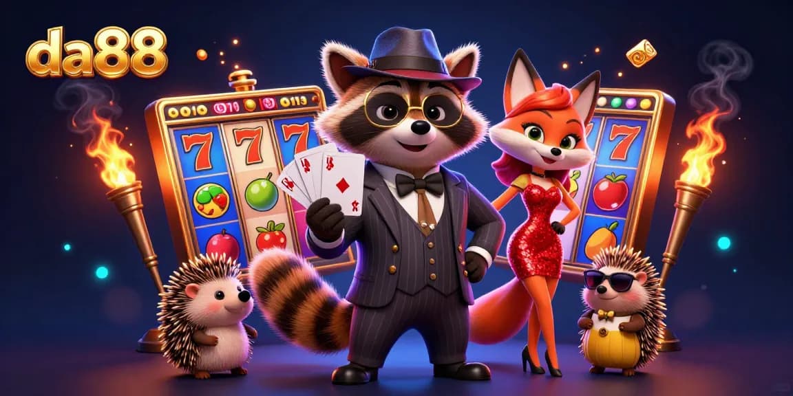 Experience the excitement of da88 slots with suave characters, vibrant jackpots, and lively casino energy.
