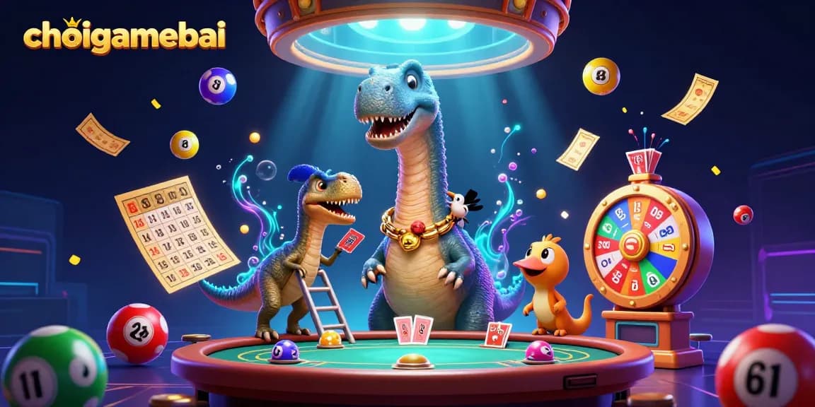 Engage in thrilling gameplay at choigamebai with colorful elements and a vibrant casino atmosphere.