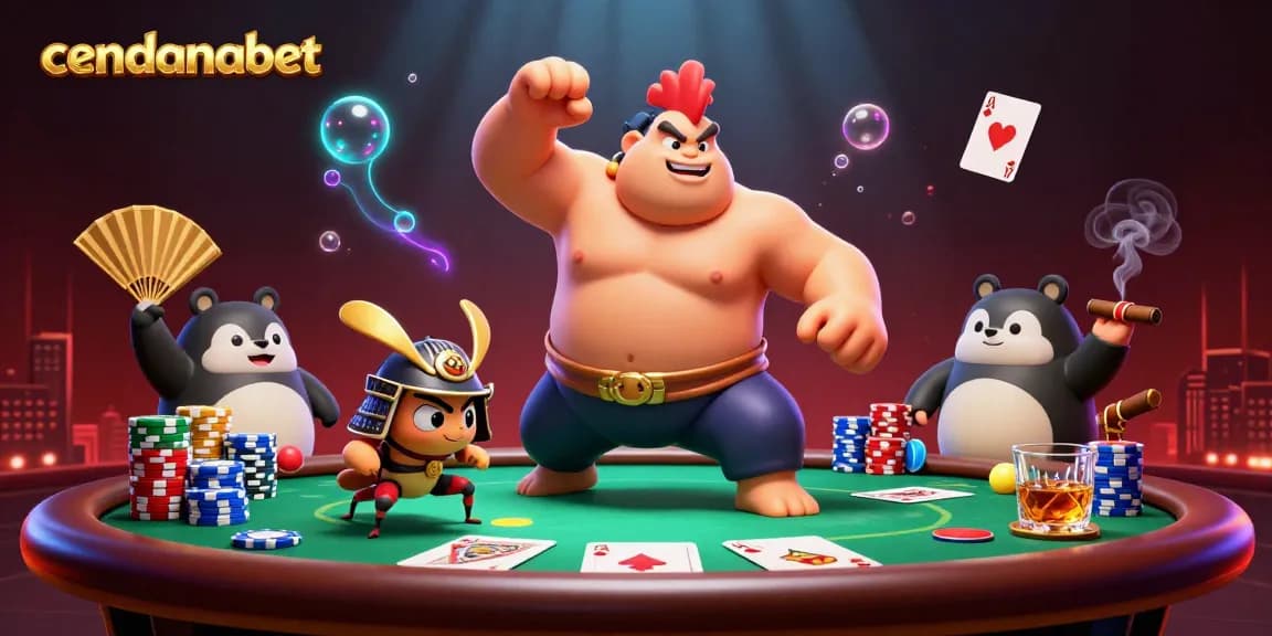 Cendanabet elevates your gambling experience with dynamic poker action and engaging characters.