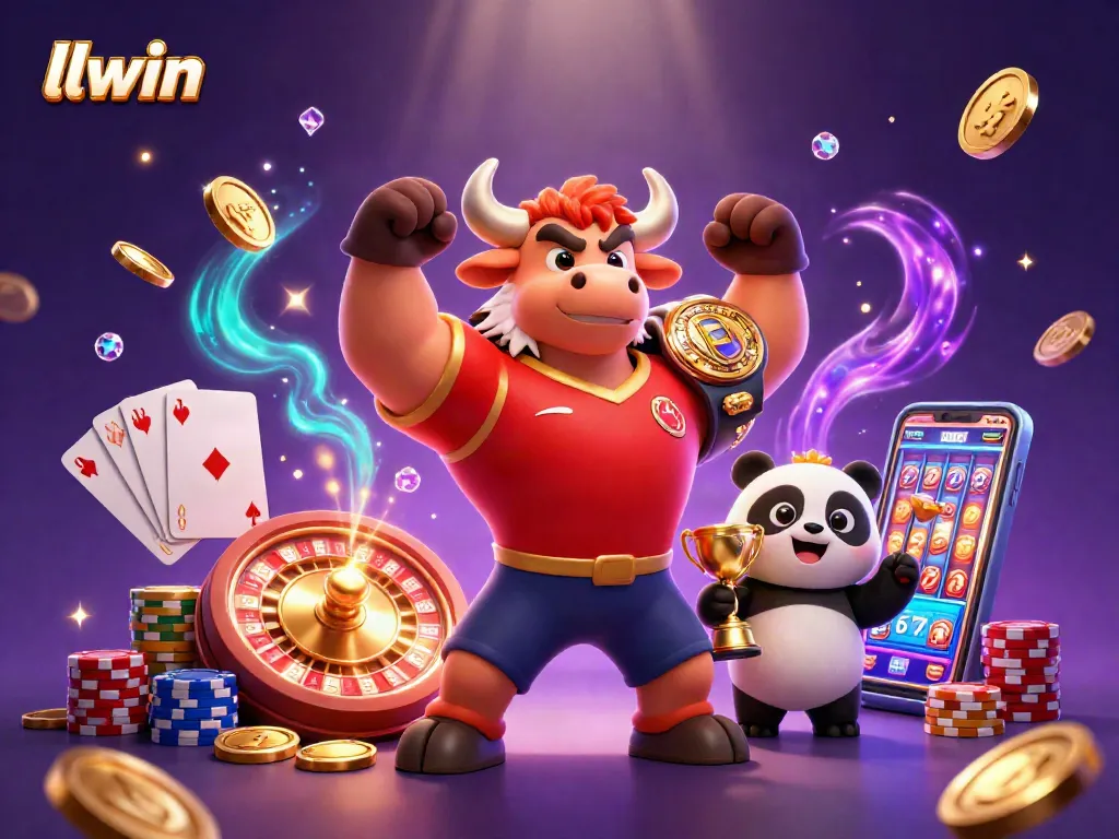 Experience exhilarating winnings at llwin with vibrant casino characters and dynamic game elements.