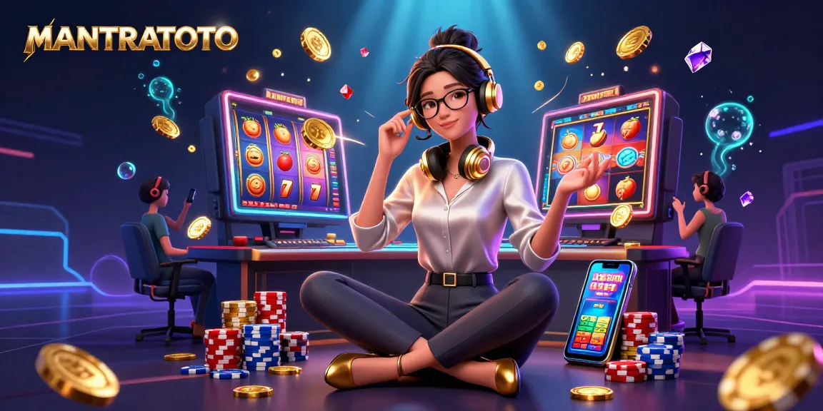 Engage with MANTRATOTO's exciting online slot gameplay featuring dynamic visuals and vibrant casino elements.