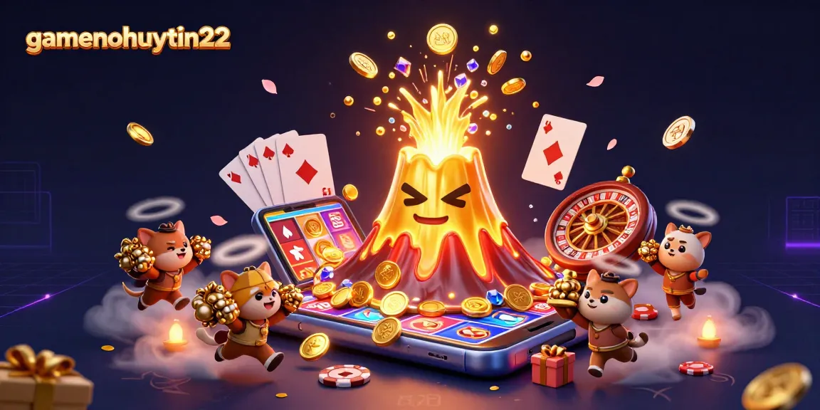 Experience thrilling games at gamenohuuytin22 with a dynamic casino scene featuring treasure and adventure.