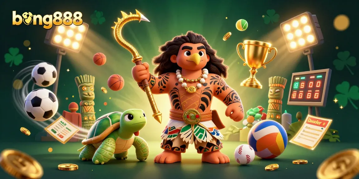 Bong888 offers thrilling sports betting action with vibrant characters and dynamic game elements.