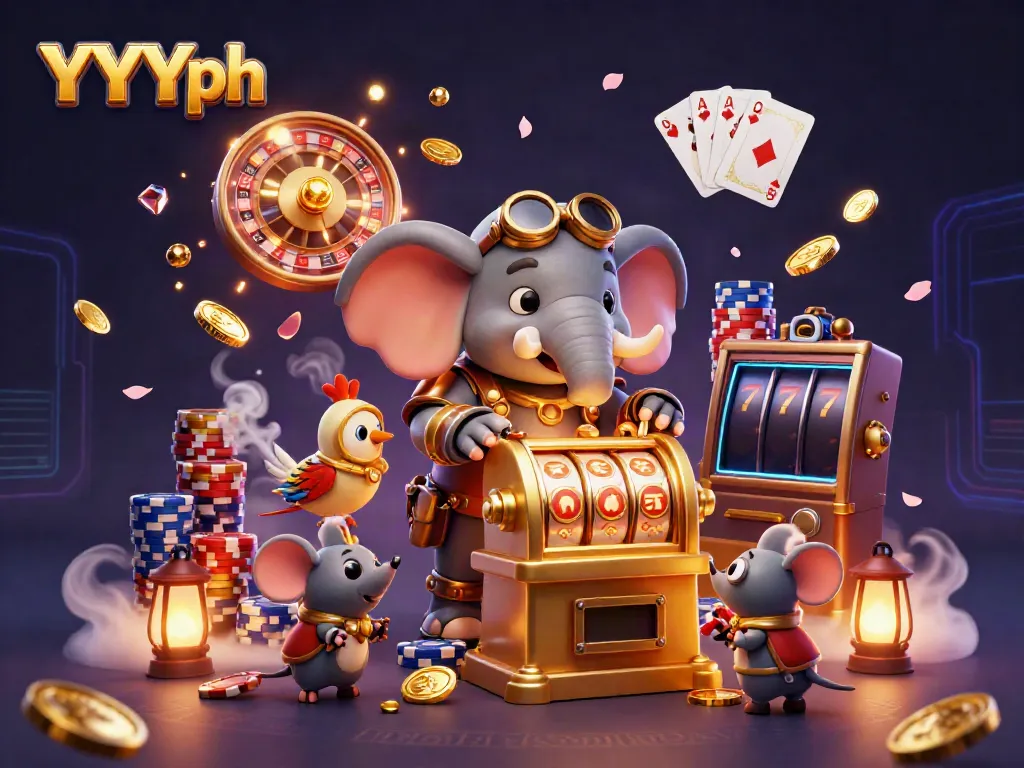 Spin the golden slot machine for exciting rewards at YYYph casino platform.