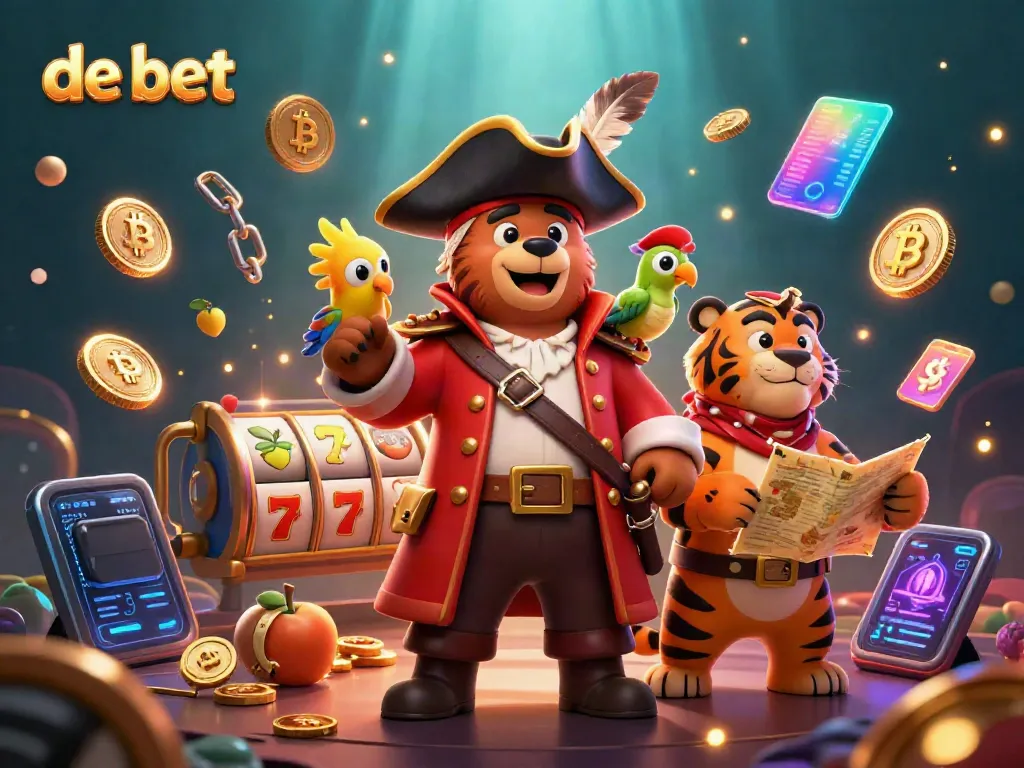 Engage in immersive online gaming action with de bet, featuring vibrant characters and dynamic slots.