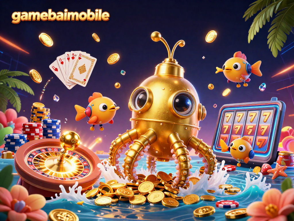 Experience thrilling moments with gamebaimobile, featuring an exciting casino atmosphere.