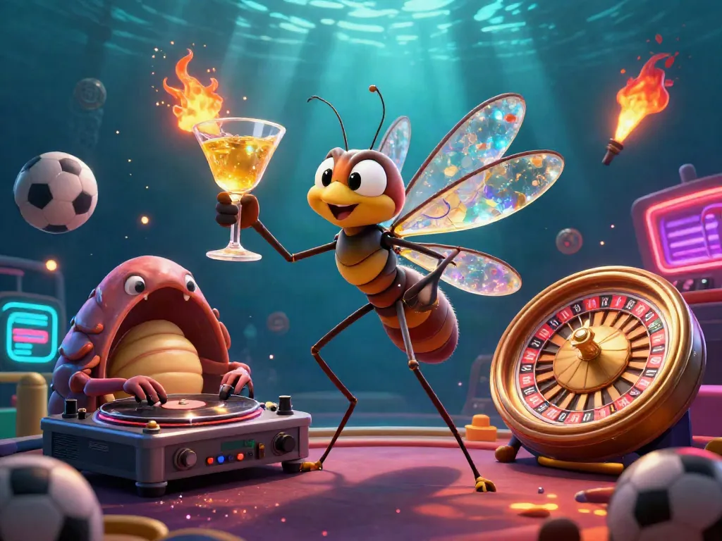 SOCOLIVE enhances your betting experience with a lively casino mascot in an electrifying game atmosphere.