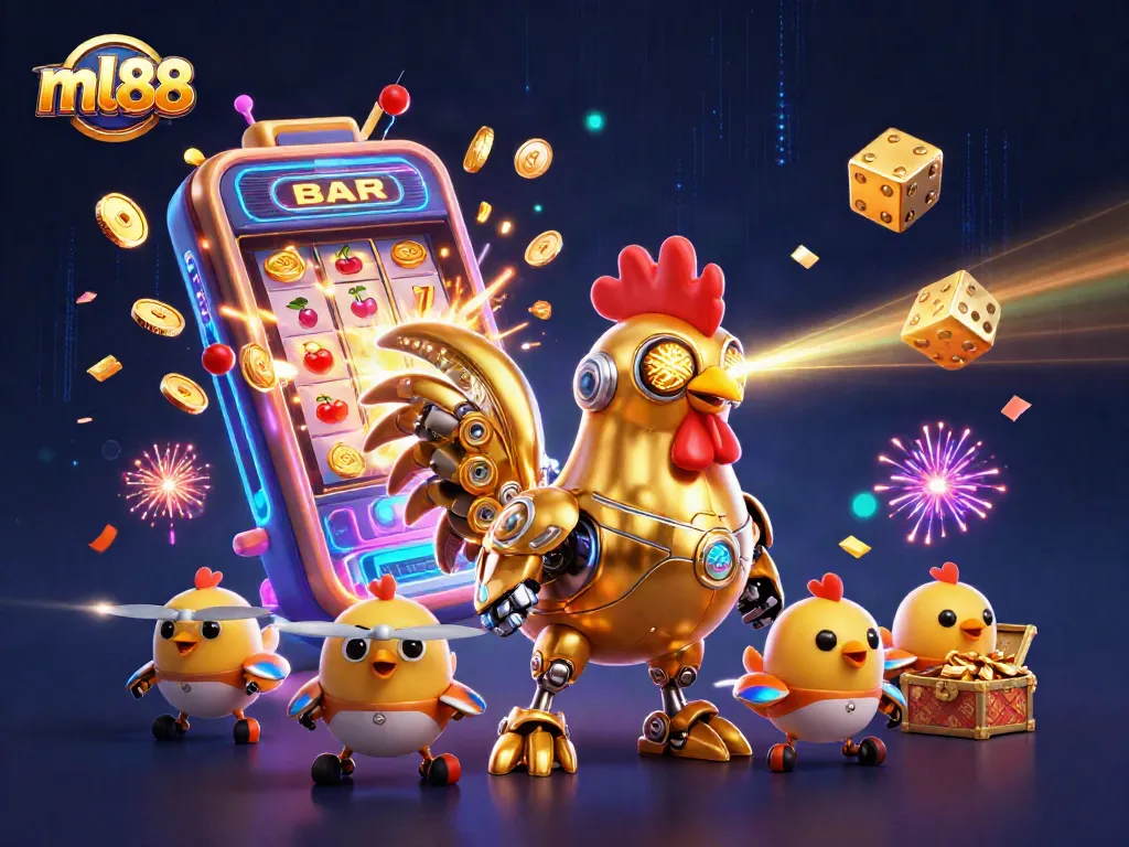 Experience thrilling casino adventures with ml88, featuring vibrant slot action and exciting gaming characters.