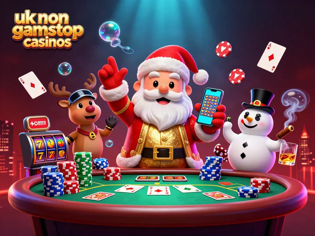 Engage with uk non gamstop casinos featuring Santa and friends in a dynamic casino scene.