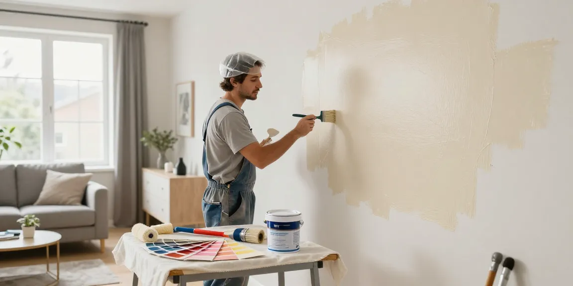 Trusted Lincoln Painters showcasing expert craftsmanship in a beautifully transformed living room.