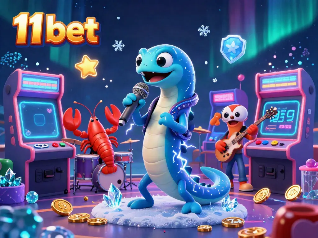 Engage with thrilling 11 bet action through a vibrant underwater casino scene featuring dynamic gaming elements.