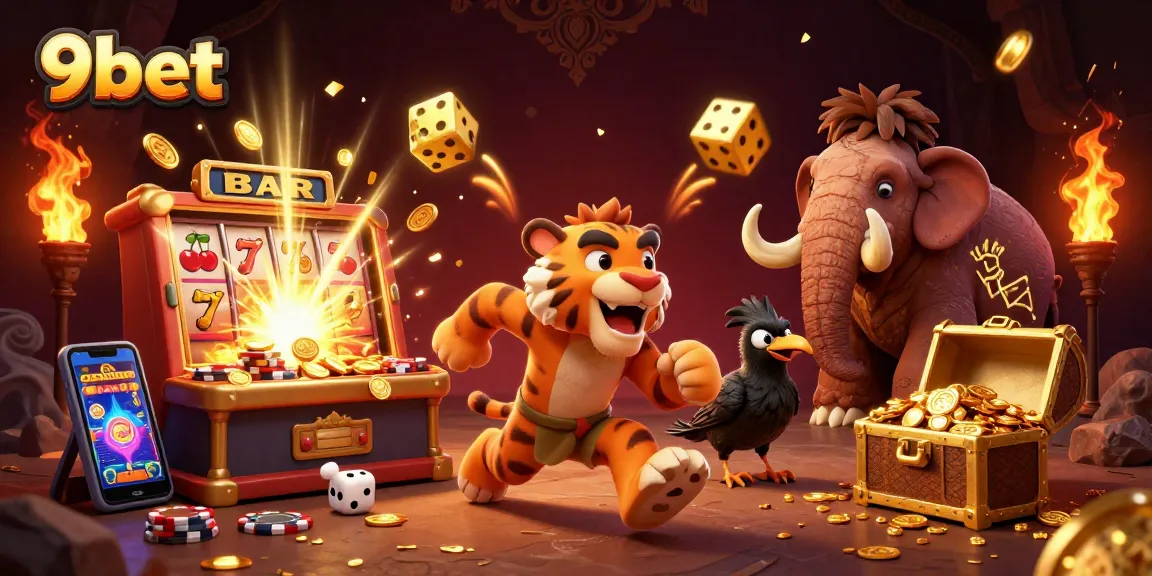 Experience thrilling wins at 9bet with immersive gameplay, vibrant symbols, and exciting casino elements.