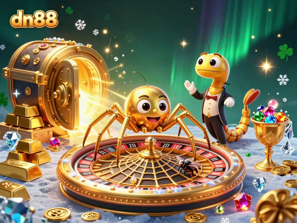 Experience exciting betting with dn88 in a dynamic casino scene full of treasures and games.