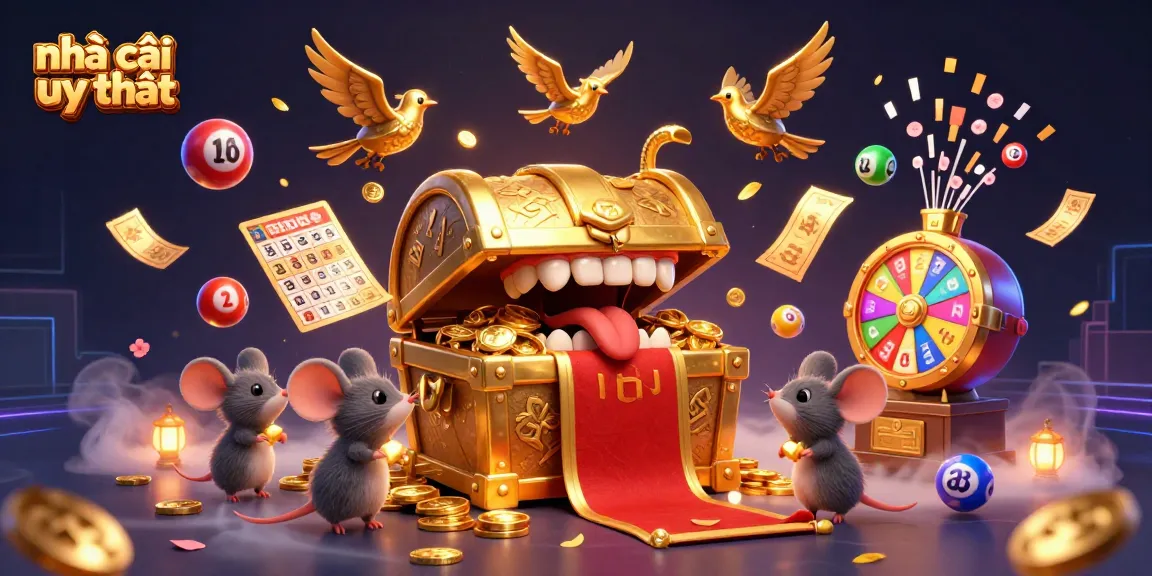 Experience the thrill of nhà cái uy tín with vibrant lottery elements and an enchanting casino atmosphere.