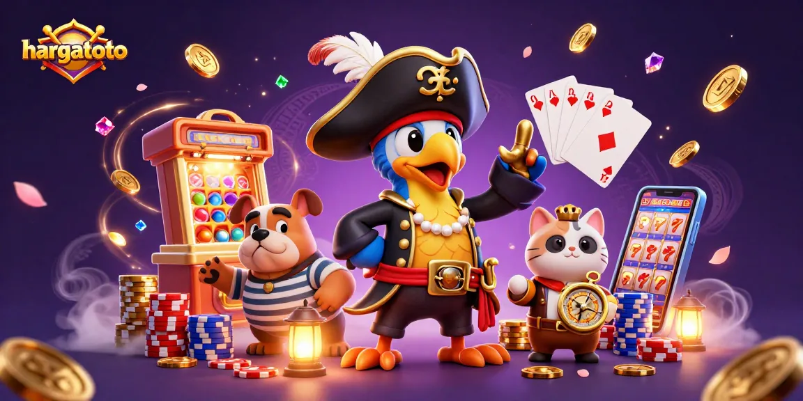 Spin to win with hargatoto: enjoy thrilling lottery excitement amidst cascading gold coins and vibrant imagery.