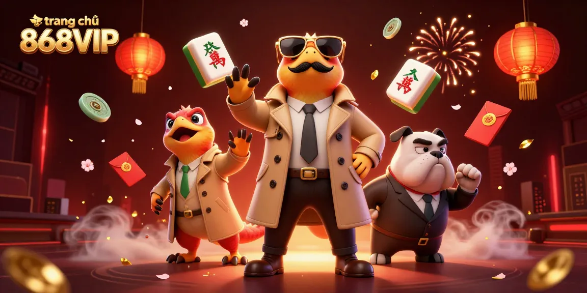 Engage in thrilling winnings at trang chủ 868VIP, featuring raptors in disguise at a VIP casino lounge.