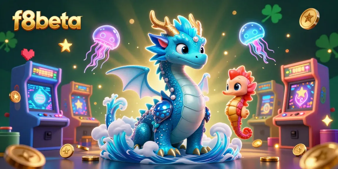 Engage in thrilling gameplay at f8beta with vibrant visuals of characters and interactive casino elements.