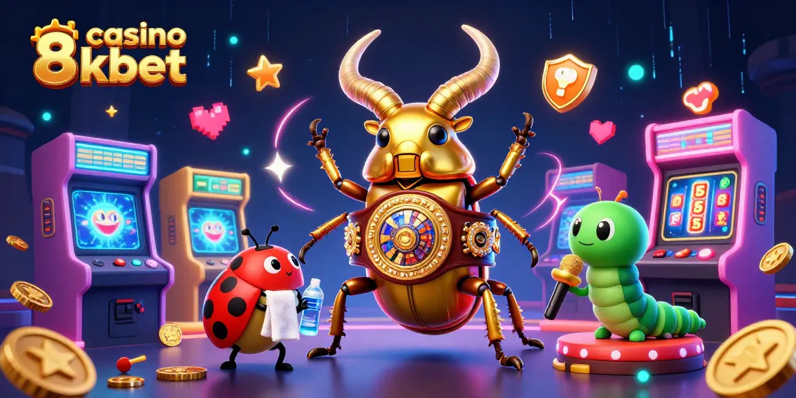 Dynamic casino 8xbet scene showcasing colorful gaming elements and characters in action