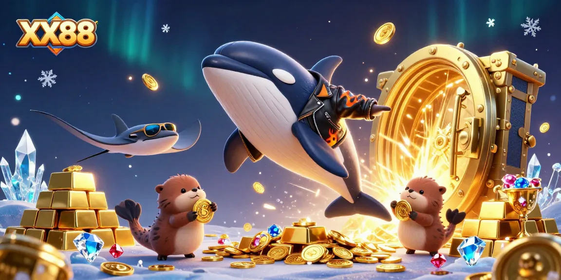 Win big at XX88 with the thrilling underwater adventure featuring dynamic sea characters and treasure!