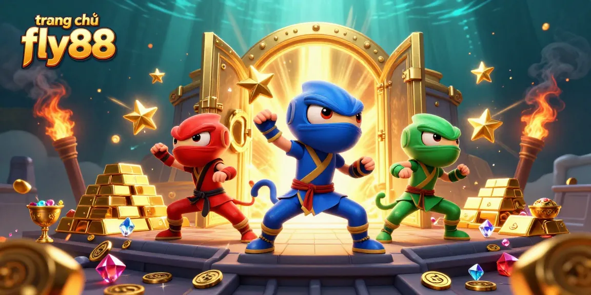 Engage with trang chủ fly88 as chameleon ninjas master casino challenges amidst gems and gold.