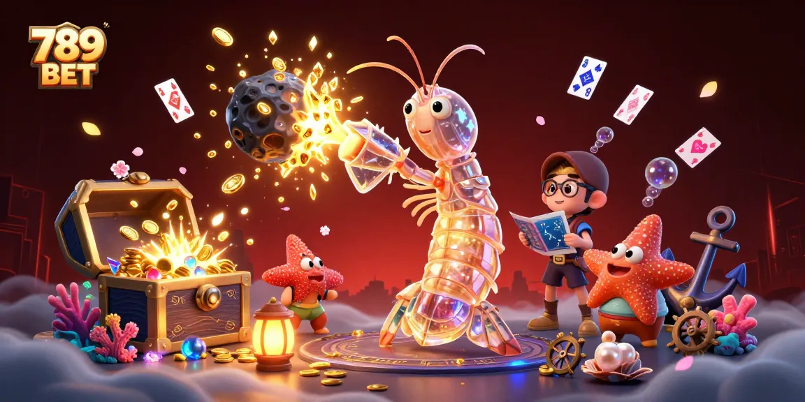 Engage with thrilling games at 789 BET featuring vibrant casino elements and a dynamic 3D illustration.