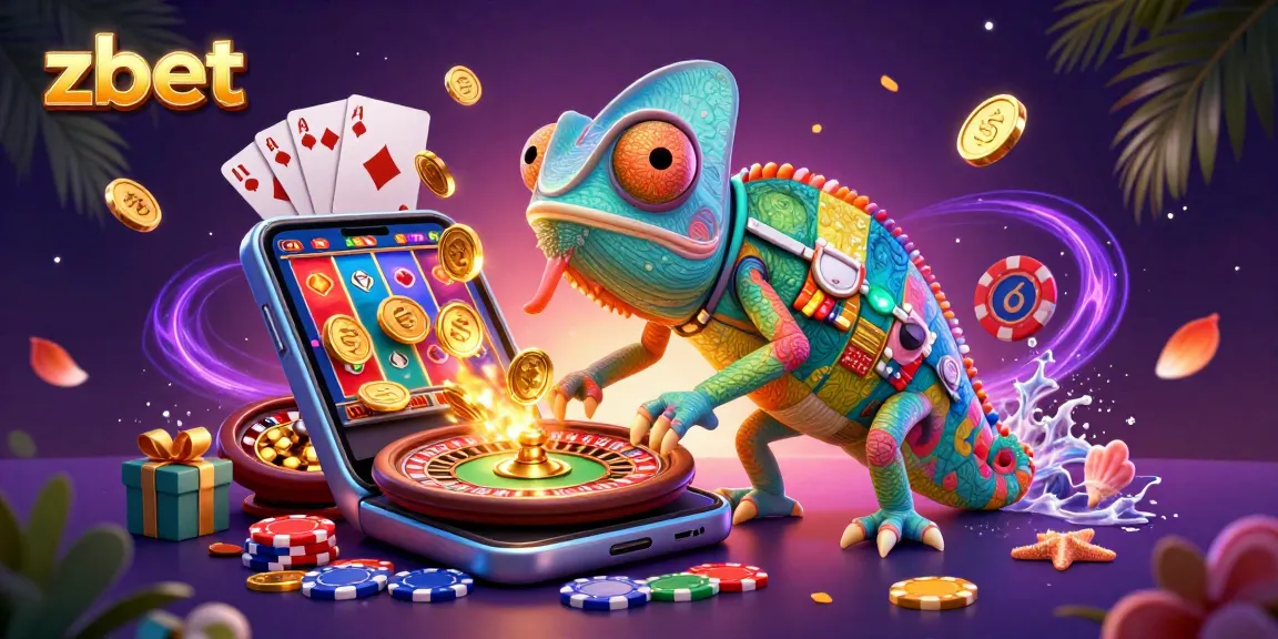 Win big at zbet with vibrant chameleon casino owner and dynamic gaming elements