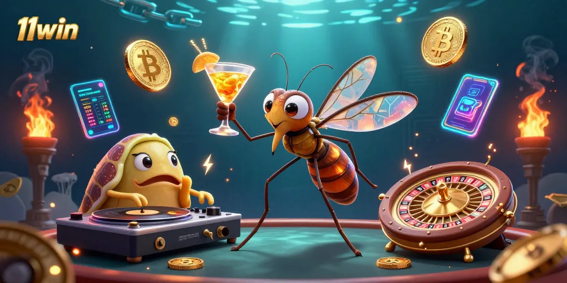 Engage with thrilling 11win casino experiences featuring vibrant 3D characters and dynamic game elements.